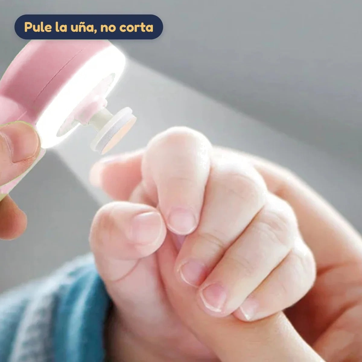Rosa – La lima pule la uña del bebé sin cortar