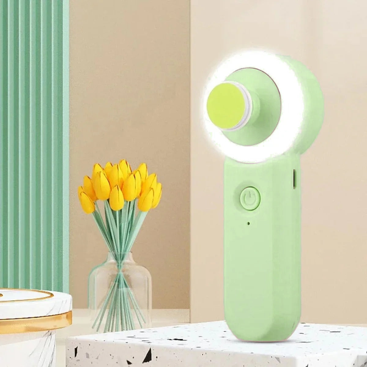 Kit Uñitas de Lunela, lima eléctrica para bebé con luz